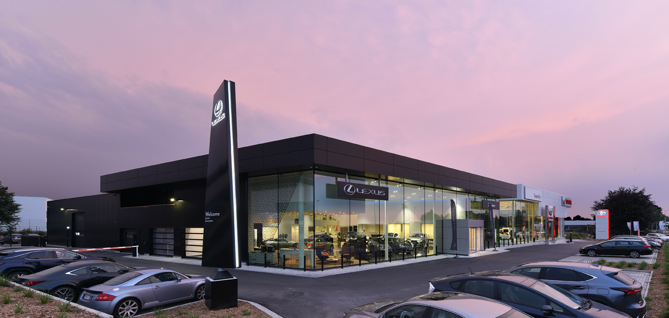 Lexus Brussels Showroom